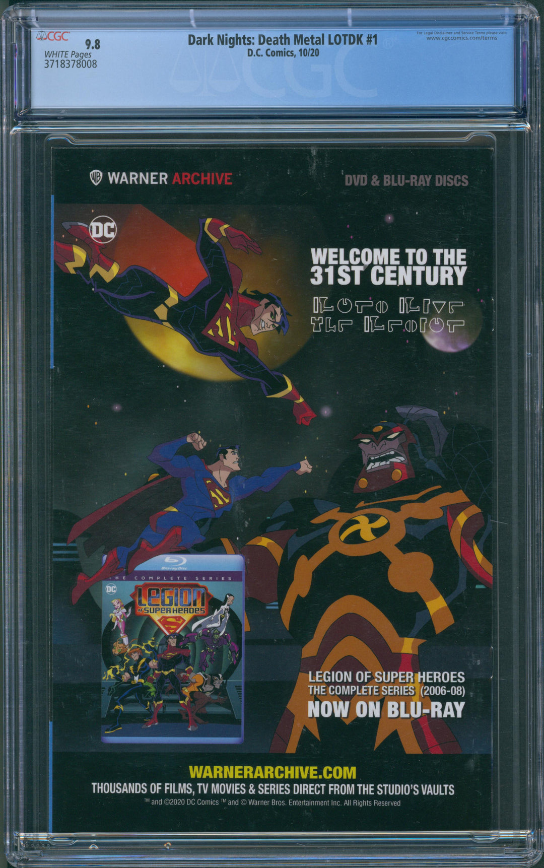 Dark Nights: Death Metal LOTDK #1 CGC 9.8 *AS IS*