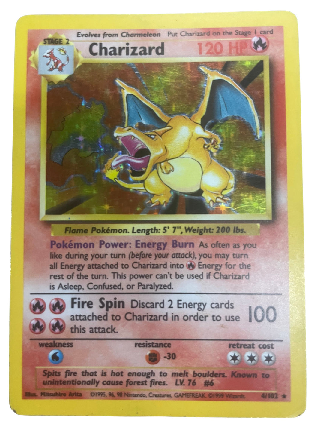 Charizard  - 4/102 DMG
