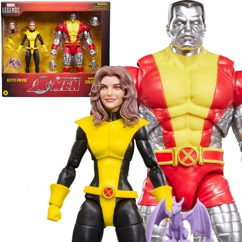 X-Men Marvel Legends Series Kitty Pryde and Colossus 6-Inch Action Figure 2-Pack