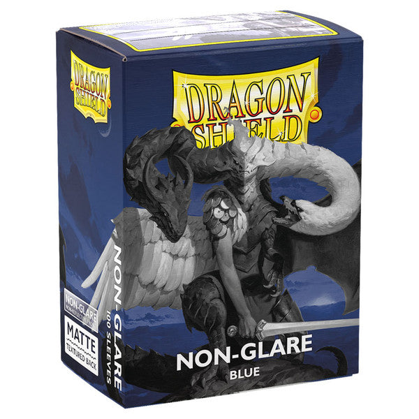 Dragon Shield Card Sleeves - Standard Matte: Non-Glare Blue (100 Ct)