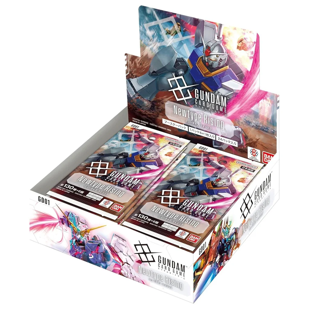 Gundam TCG: [GD01] Newtype Rising - Booster BOX (24 Ct)