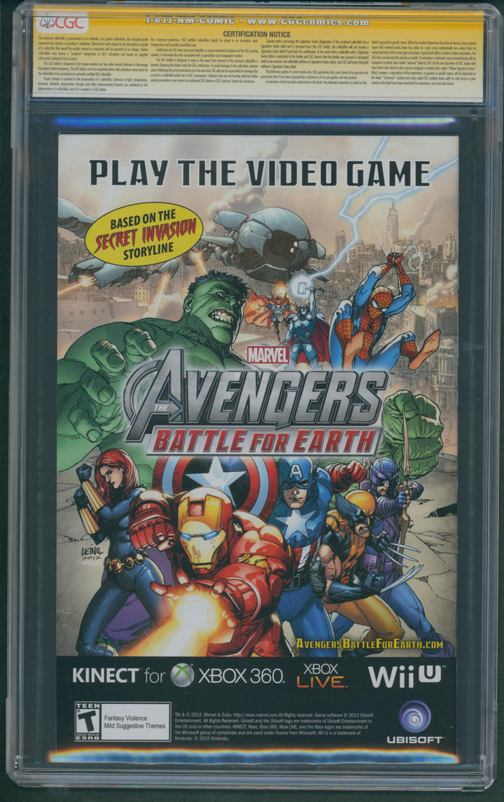 Avengers vs. X-Men #12 Signature Series CGC 9.8 - Signed by Rob Liefeld