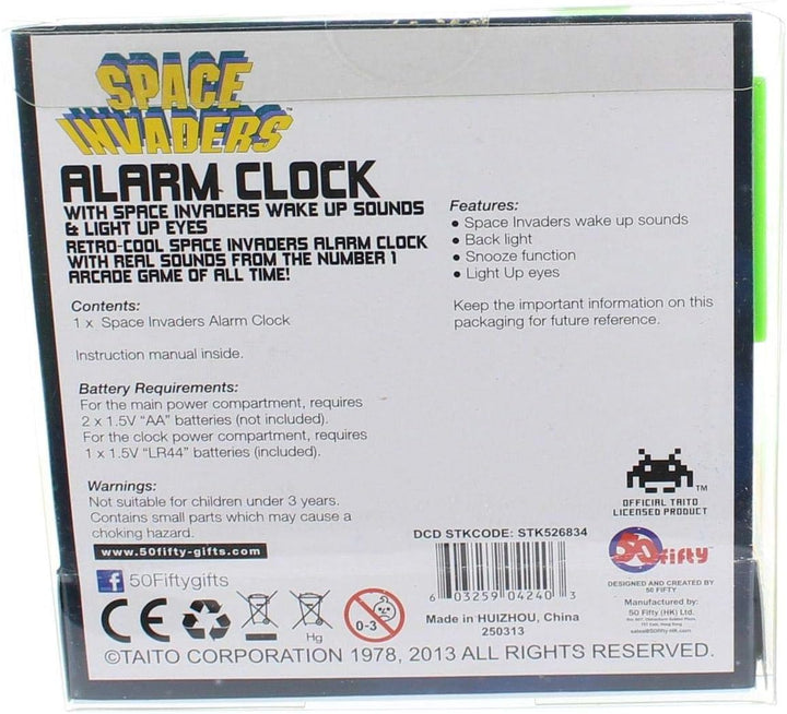 Space Invaders Alarm Clock