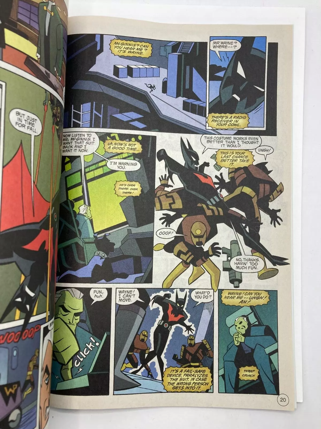 Batman Beyond Special Origin Issue - June 1999 - WB Kids - DC Comics