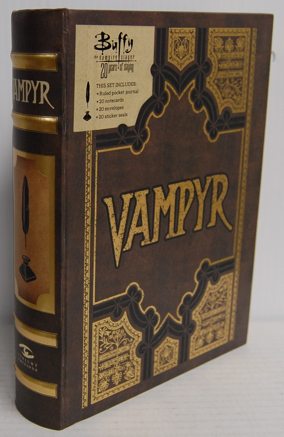 Buffy The Vampire Slayer - "Vampyr" Stationery Set - Insight Editions 2017 BTVS