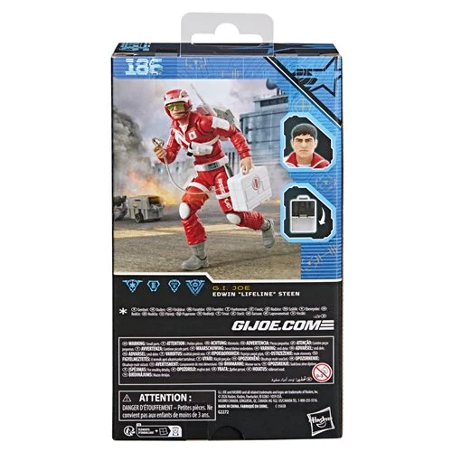 G.I. Joe Classified Series #186 Edwin Lifeline Steen 6-Inch Action Figure