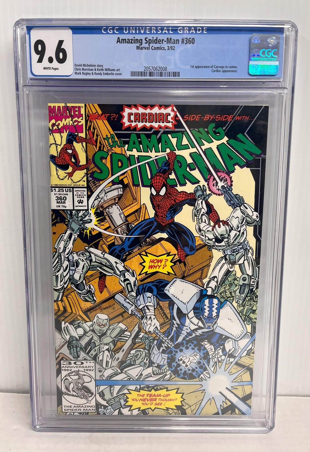 Amazing Spider-Man #360 CGC 9.6