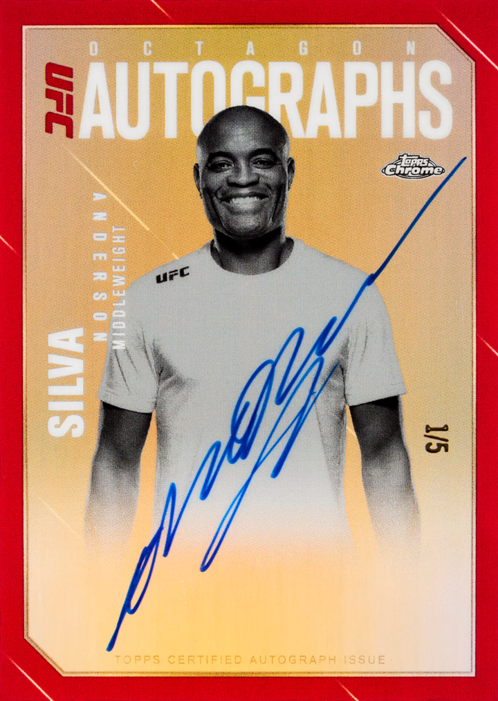 2025 Topps Chrome UFC Hobby Box
