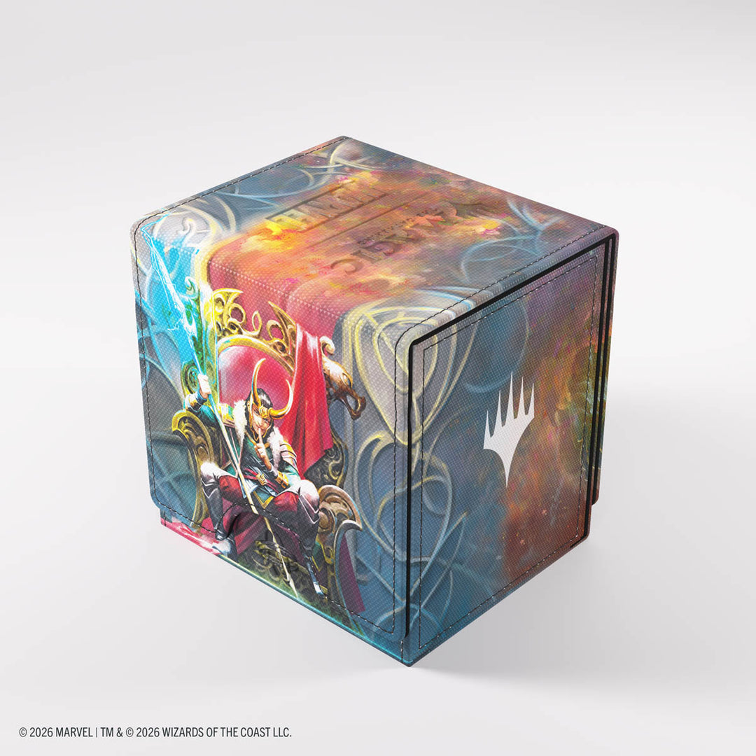 Magic: The Gathering: Marvel Super Heroes: Sidekick Pro 100+ XL Deck Box - Doom Reigns Supreme/Loki Laufeyson