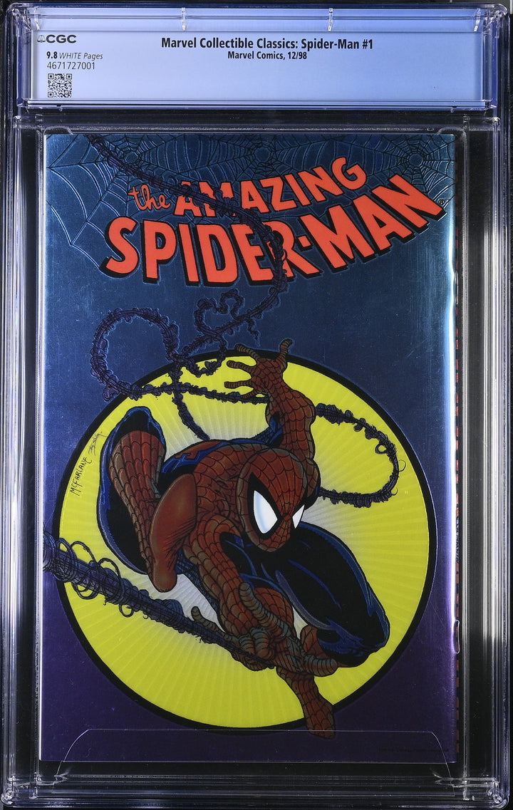 Marvel Collectible Classics: Spider-Man #1 CGC 9.8