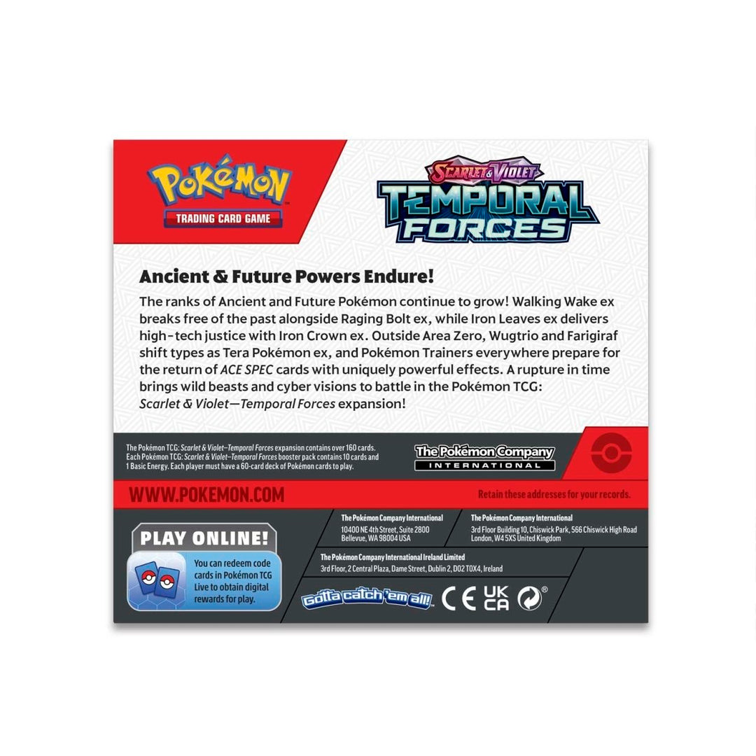 Pokémon TCG: Scarlet & Violet 05 - Temporal Forces Booster Box (36 Ct)