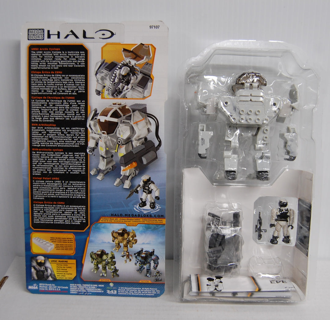 Mega Bloks Halo - UNSC Arctic Cyclops 97107 MEGA 2013 (Unsealed)
