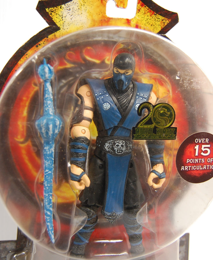Mortal Kombat Sub-Zero 6” Figure MK9 20th Ann. 2011 Jazwares