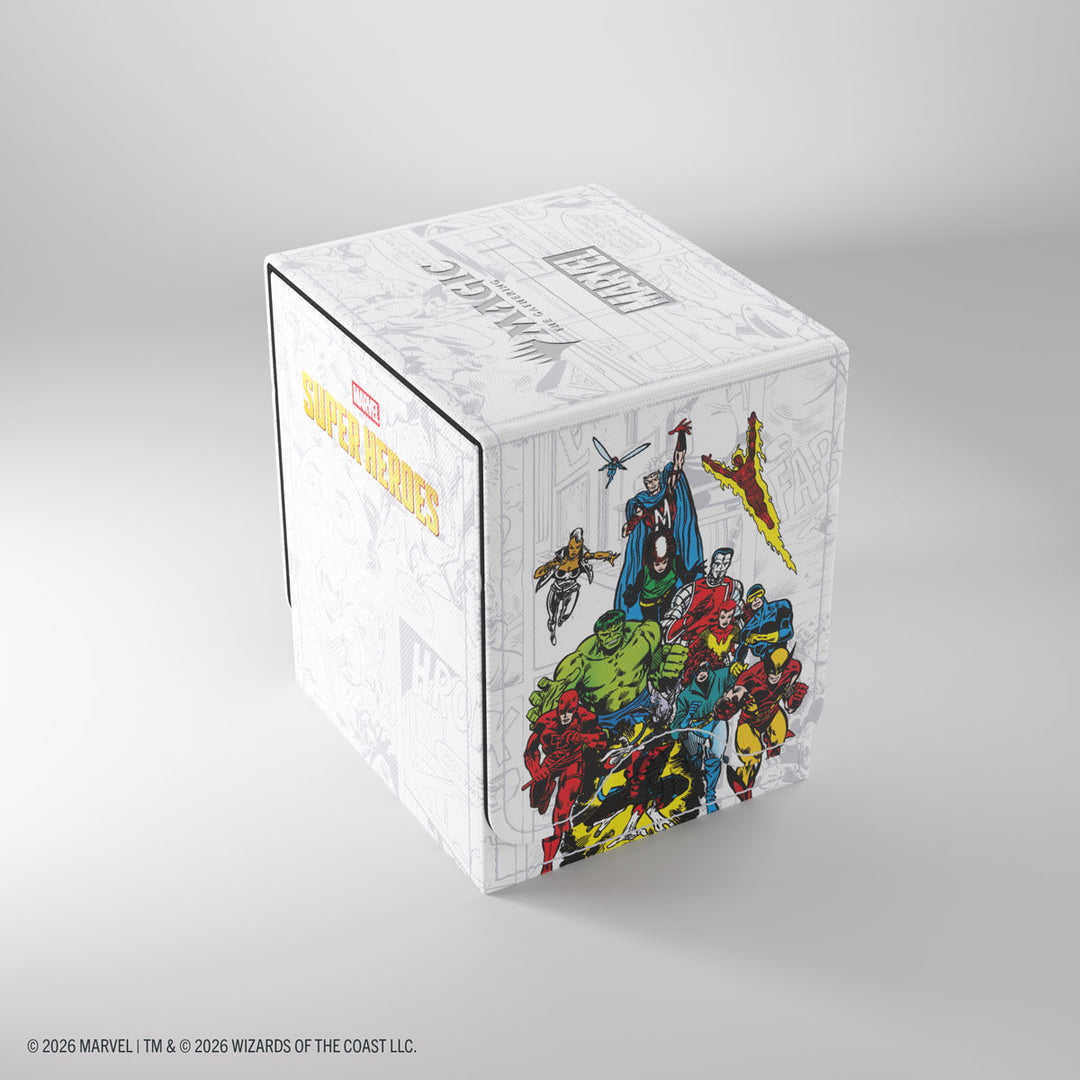 Magic: The Gathering: Marvel Super Heroes: Squire 100+ XL Deck Box - Marvel Age