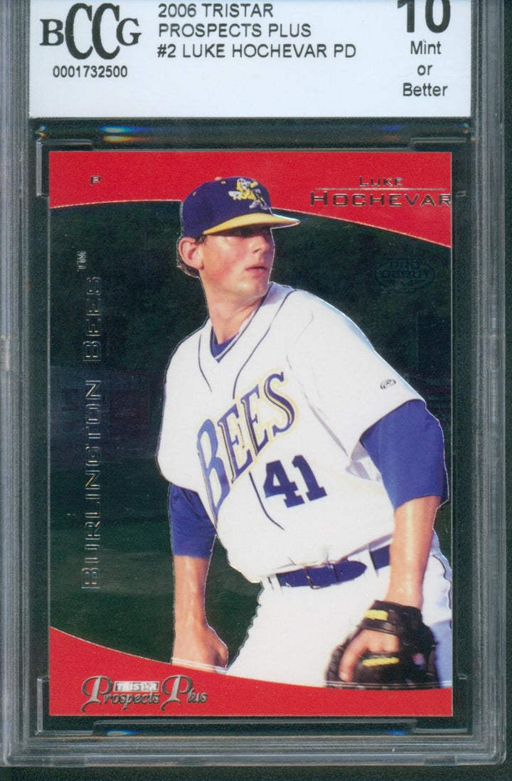 2006 Tristar Baseball Prospect Plus Luke Hochevar PD #2 BCCG 10