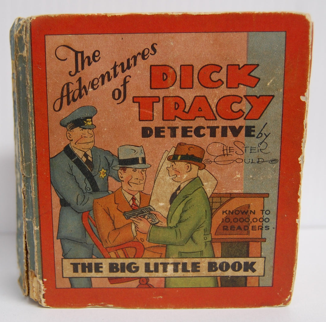 Vintage - Adventures of Dick Tracy Detective by Chester Gould - Little Big Book - Fair