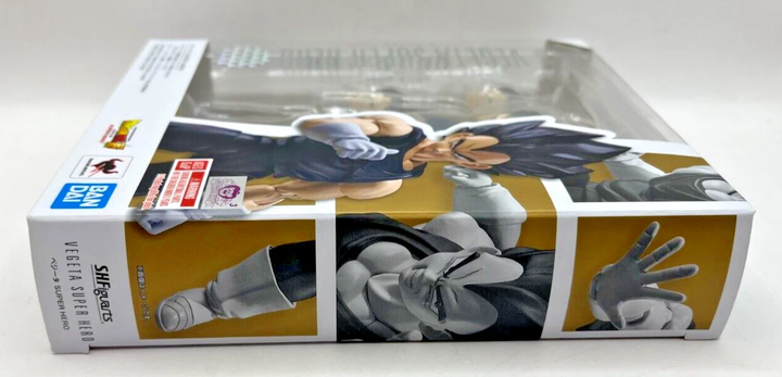 S.H. Figuarts Dragonball Z VEGETA SUPER HERO 6" Action Figure Tamashii Bandai