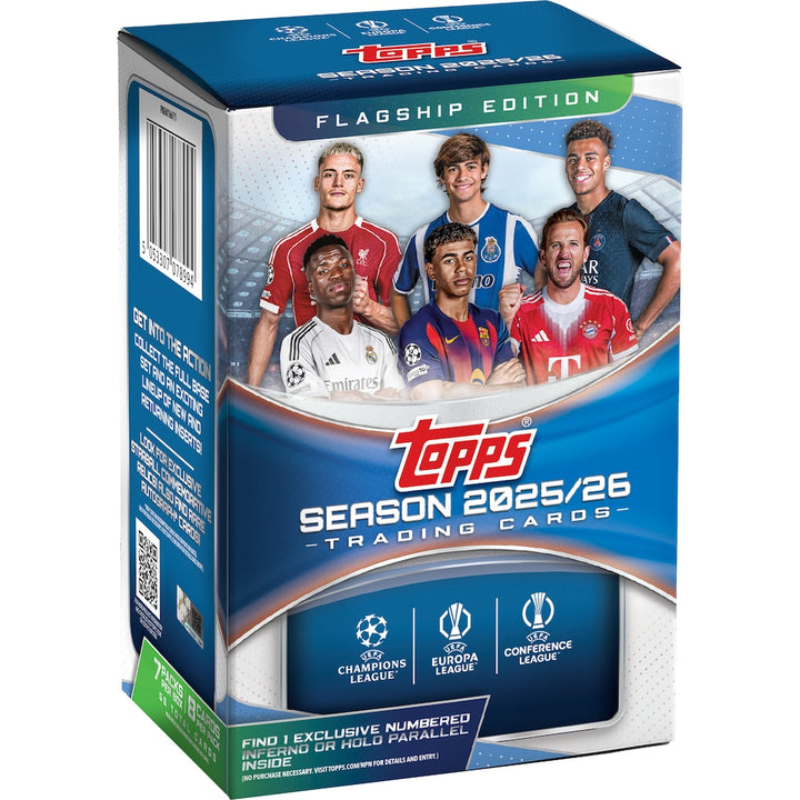 2025-26 Topps Club Competitions Soccer Value Box SE