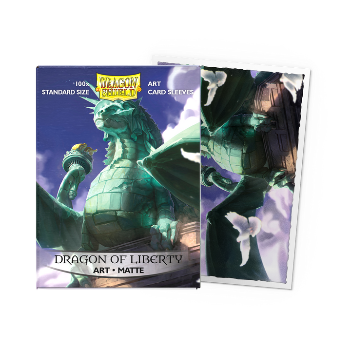 Dragon Shield Card Sleeves - Art: Dragon of Liberty (100 Ct) - Matte