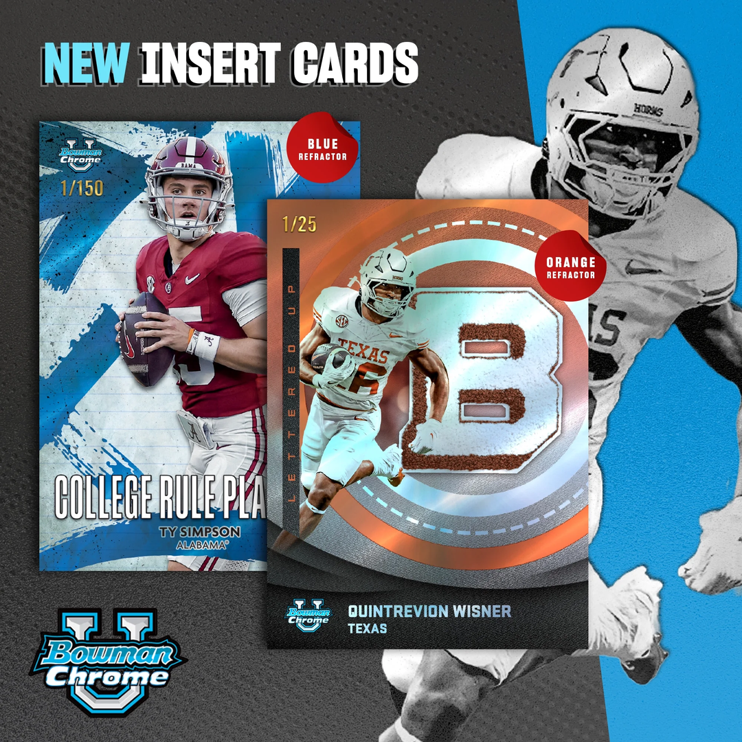 2025 Bowman University Chrome Football Mega Box