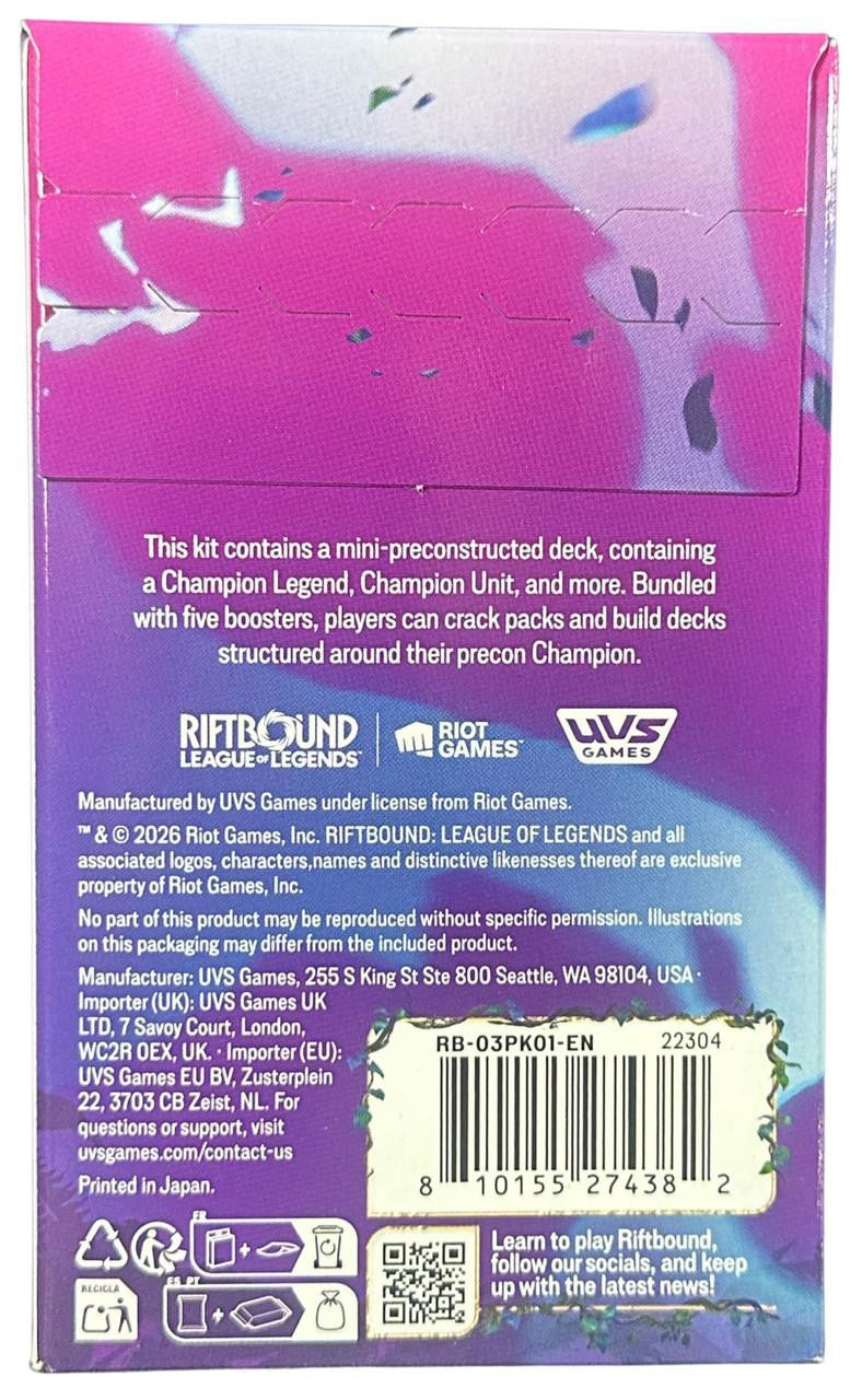 Riftbound TCG: Unleashed - Pre-Rift Event Kit