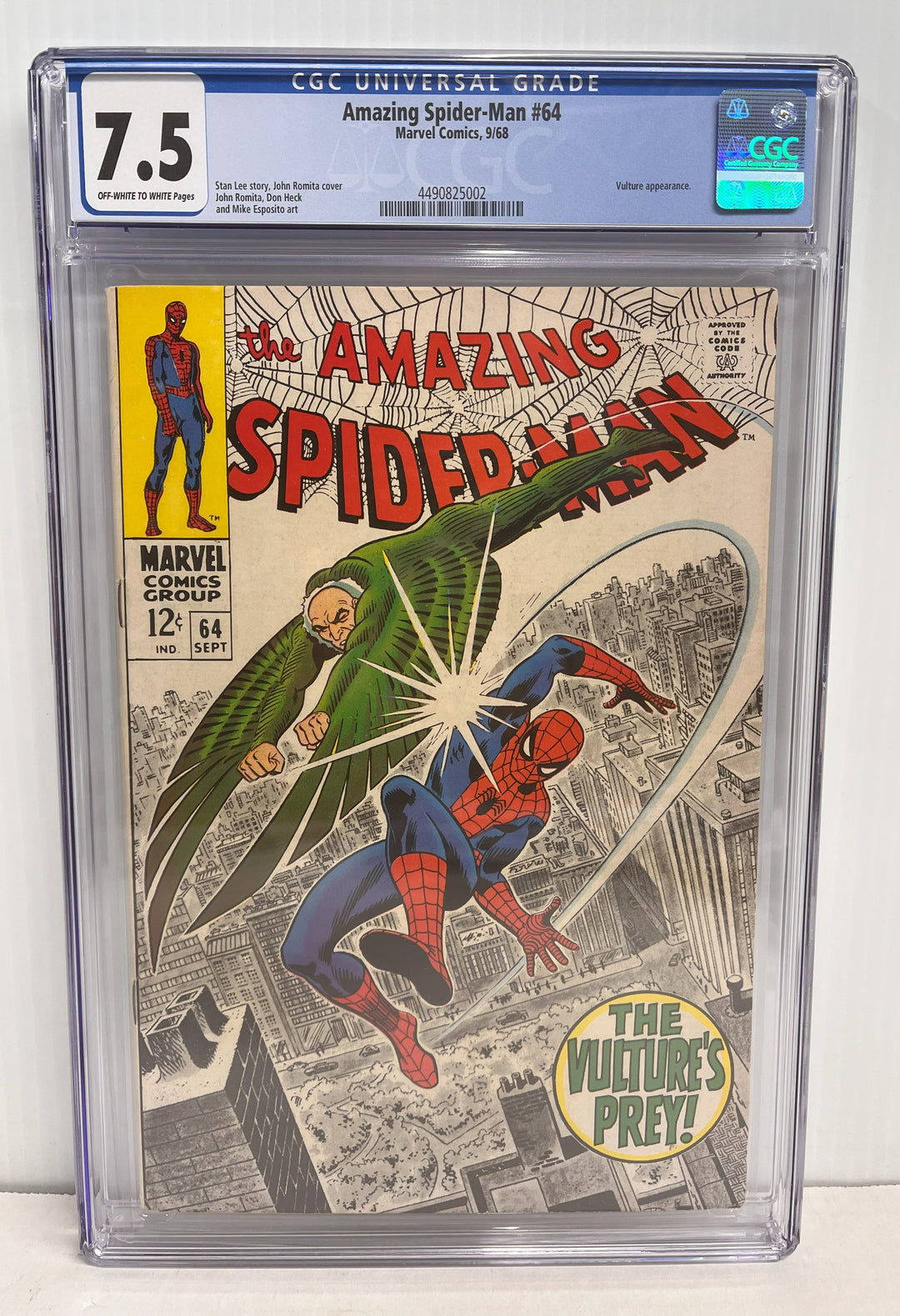 Amazing Spider-Man #64 CGC 7.5