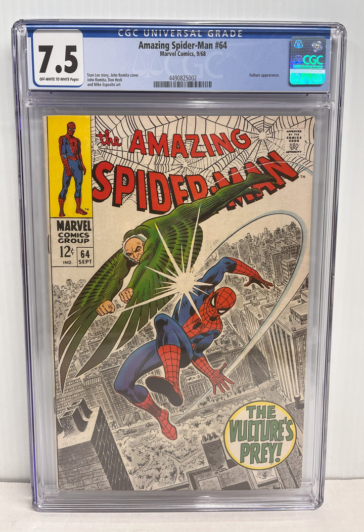 Amazing Spider-Man #64 CGC 7.5