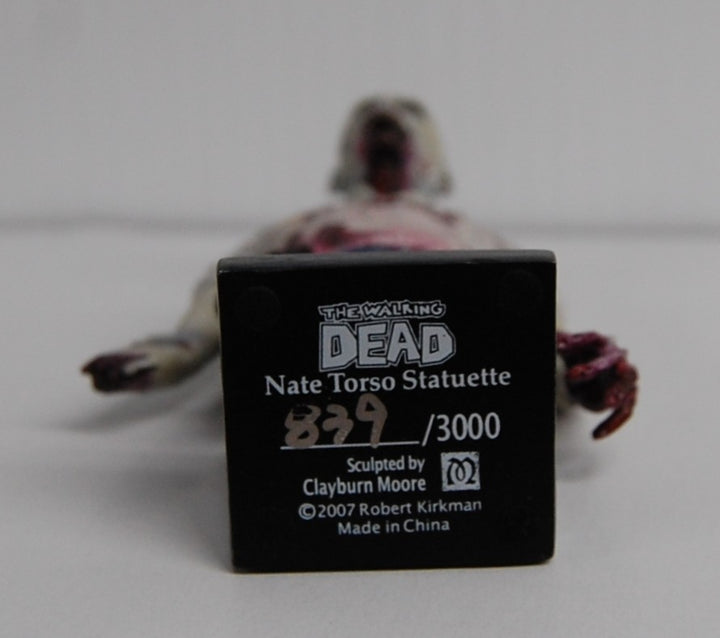 CS Moore Walking Dead - Nate Torso Statuette by Clayburn Moore #839/3000