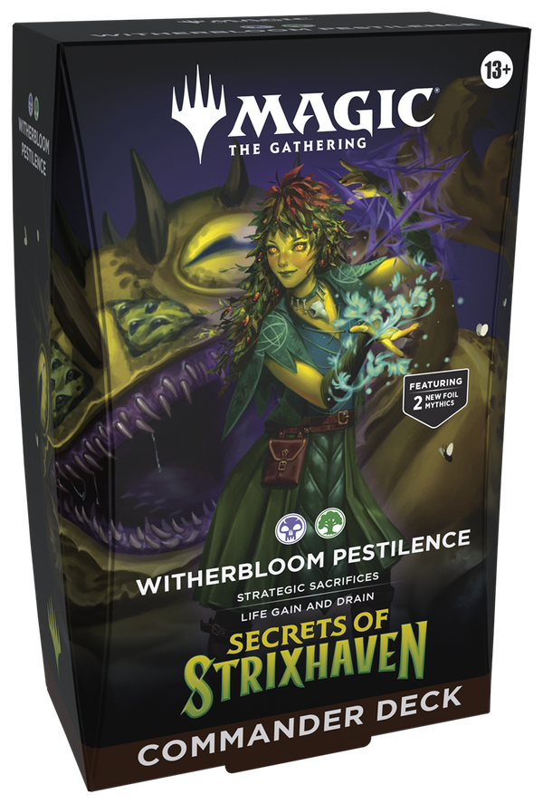 Magic: The Gathering - Secrets of Strixhaven Commander Deck - Witherbloom Pestilence