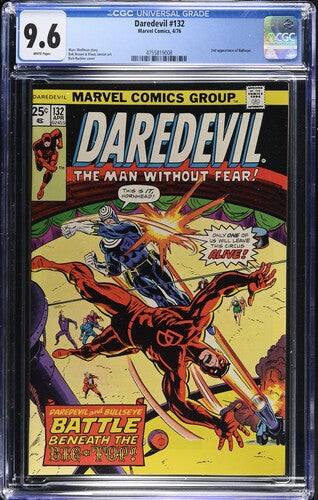 Daredevil #132 CGC 9.6