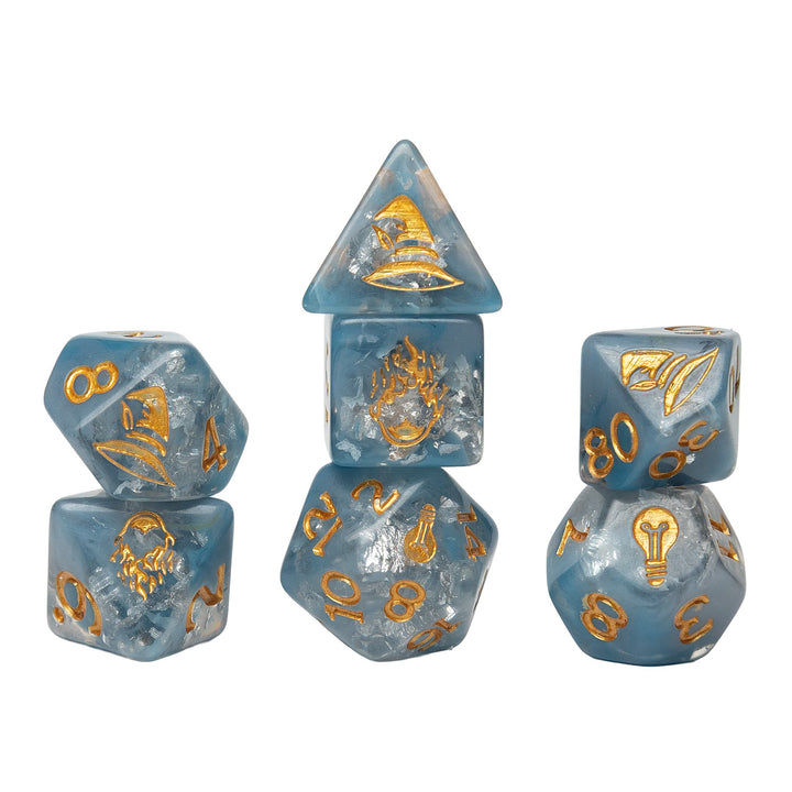 Sirius Dice: 7 Ct Stranger Things Adventure Dice - Will