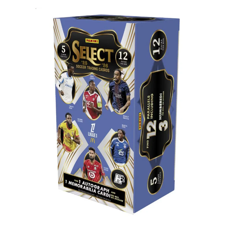 2026 Panini Select Ligue 1 Soccer H2 Box