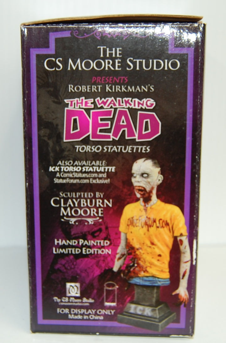 CS Moore Walking Dead - Nate Torso Statuette by Clayburn Moore #839/3000