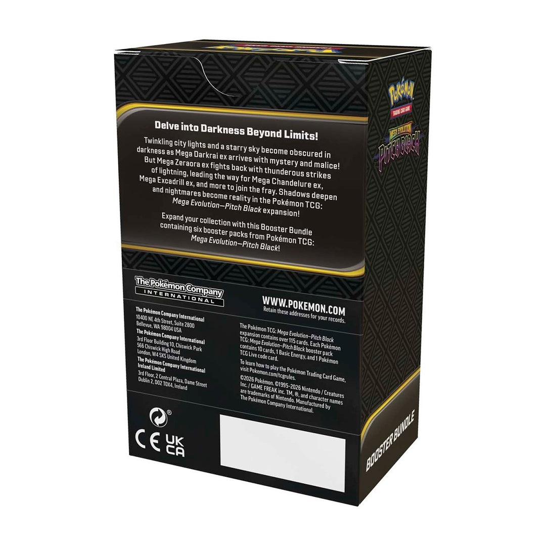 Pokémon TCG: Mega Evolution 05 - Pitch Black Booster Bundle