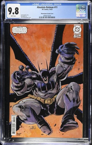 Absolute Batman  #11 CGC 9.8 Mooneyham Variant Cover