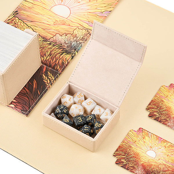 Arcane Fortress: Deck Vault: Radiant 100+ Deluxe - Stained Glass - Golden Plains
