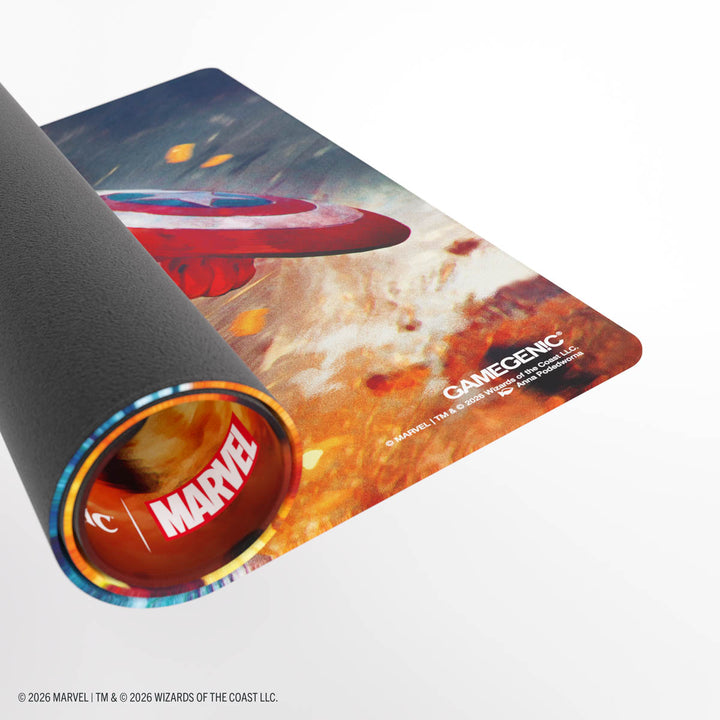 Magic the Gathering: Marvel Super Heroes Prime Playmat - Captain America, Super-Soldier