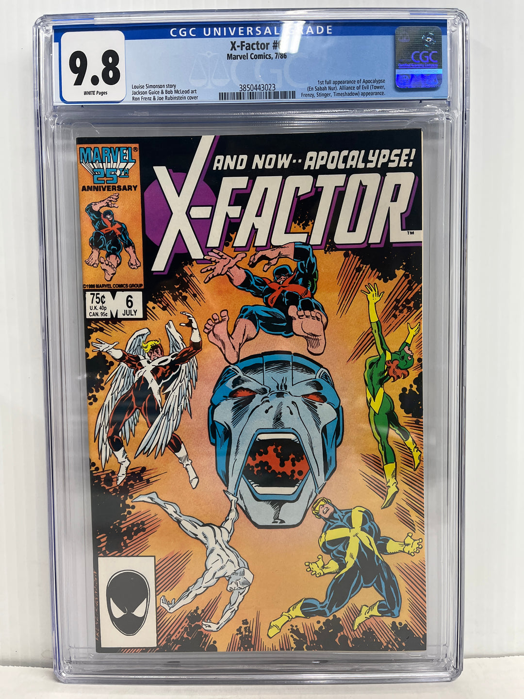 X-Factor #6 CGC 9.8