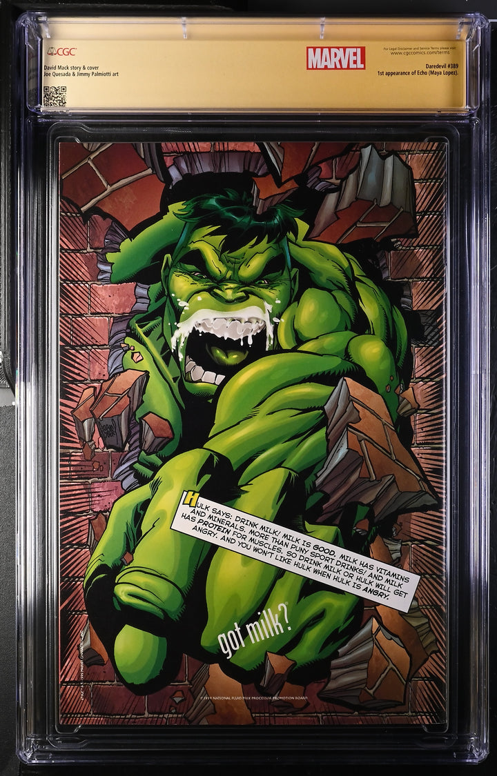 Daredevil #v2 #9 Signature Series CGC 9.8