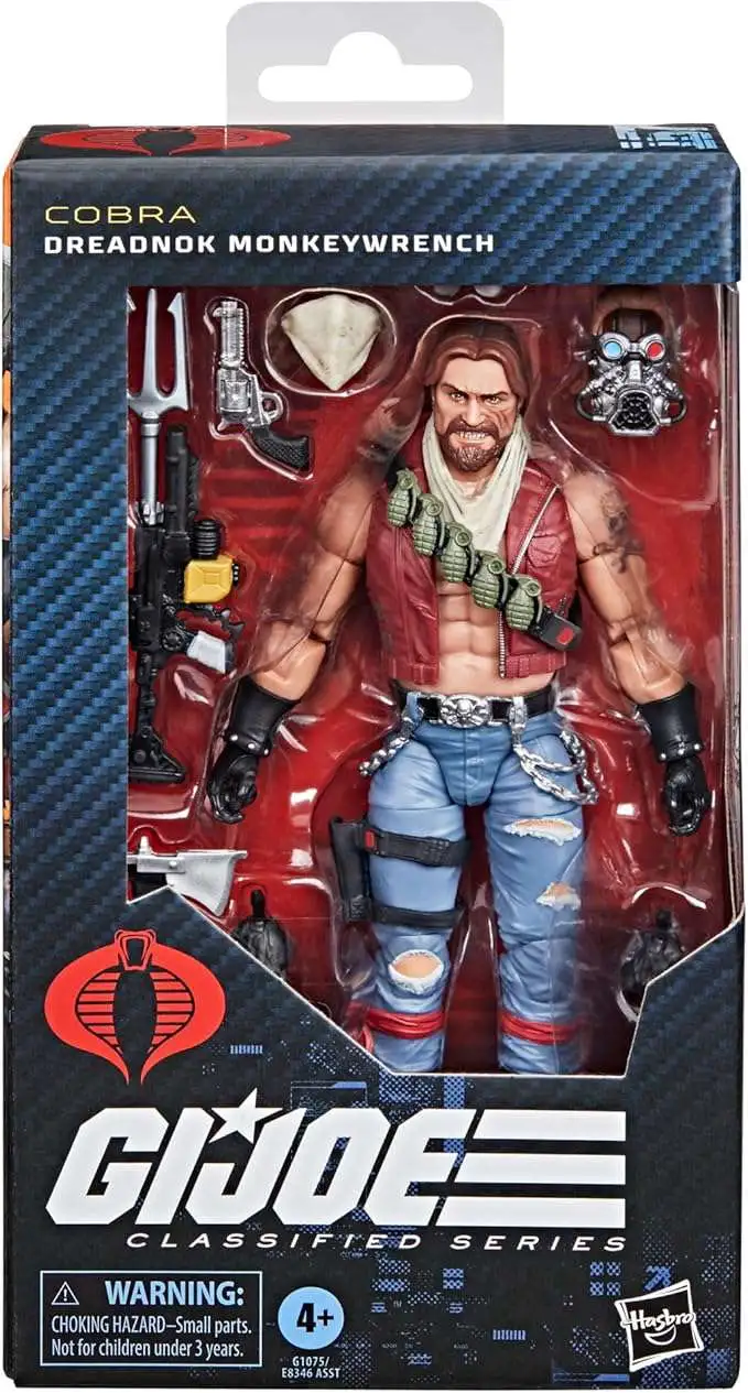 G.I. Joe Classified Series: Dreadnok Monkeywrench - 6 inch Action Figure