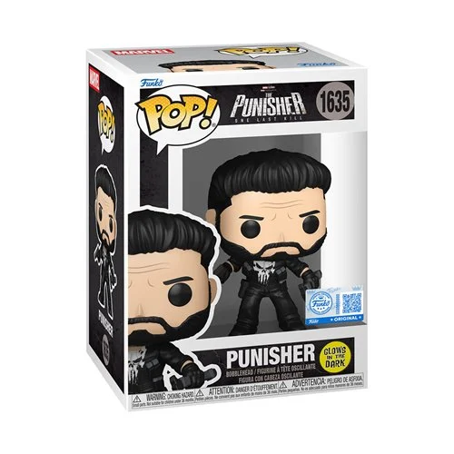 Funko Pop! #1635 The Punisher: One Last Kill Punisher - Glow-in-the-Dark  -  Exclusive