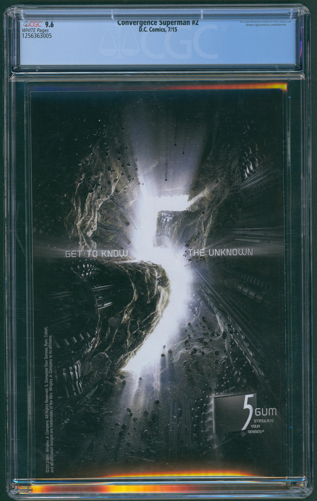 Convergence Superman #2 CGC 9.6