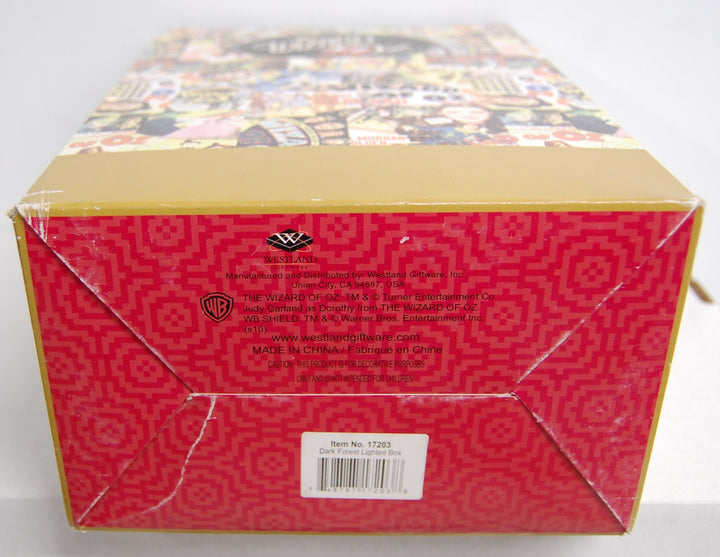 Wizard of Oz - Dark Forest Lighted Box 17203 - Westland 2010 *Working*