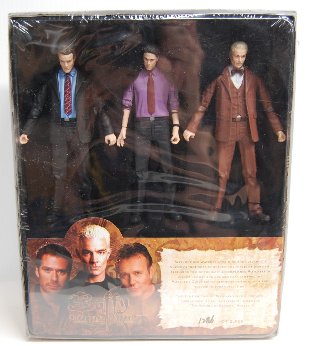 Buffy the Vampire Slayer 2007 Watcher's Guide - 3pk Figures LE 1286/2500