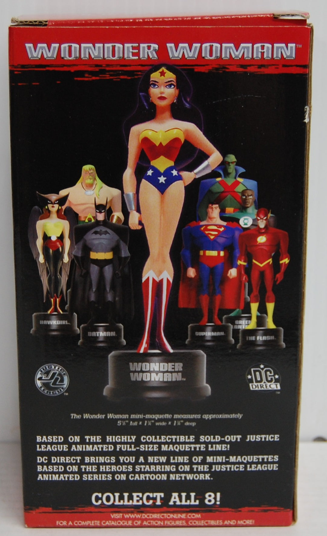 JLA Justice League Animated - Wonder Woman Mini-Maquette 2003