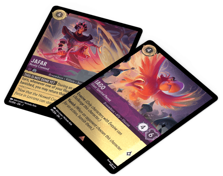 Disney Lorcana TCG: Archazia’s Island - Starter Deck: Amethyst/Steel (Iago & Jafar)