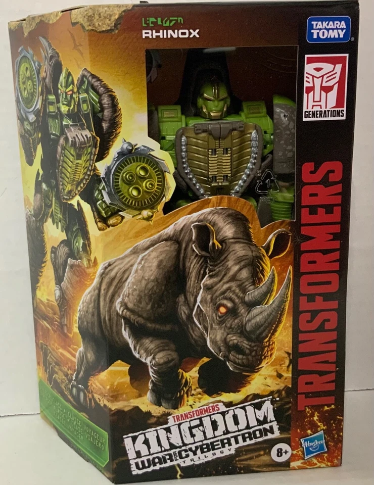 Transformers - Generations War for Cybertron: Kingdom Voyager WFC-K27 Rhinox Action Figure