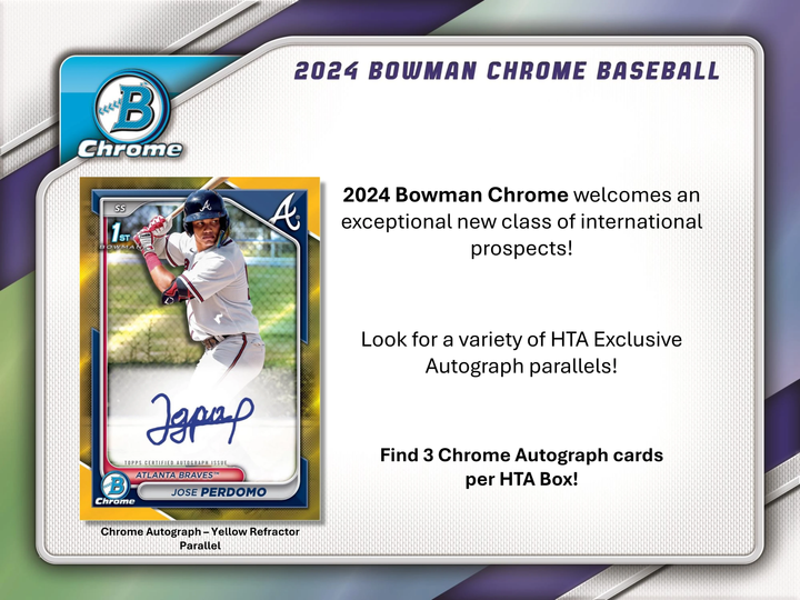 2024 Bowman Chrome Baseball Choice Box (HTA)