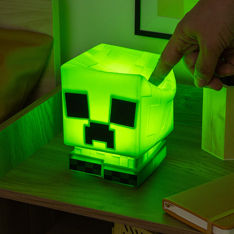Minecraft Creeper SquishlyGlo Silicone Rechargeable Light