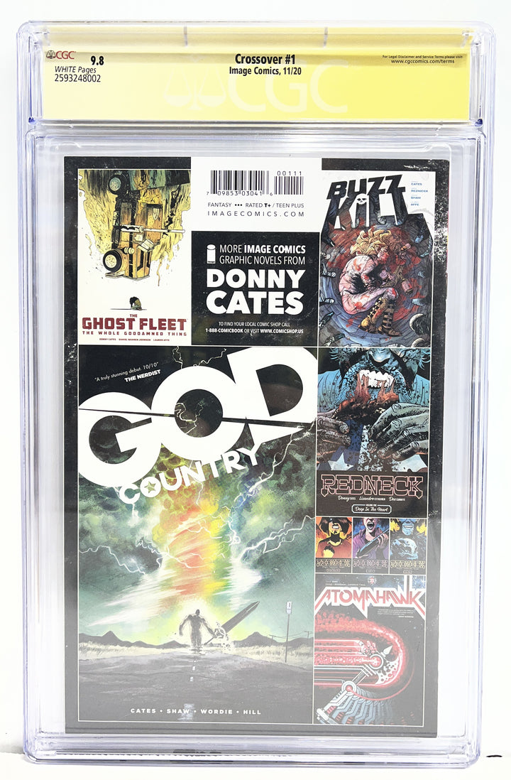 Crossover #1 CGC 9.8 Signature Series